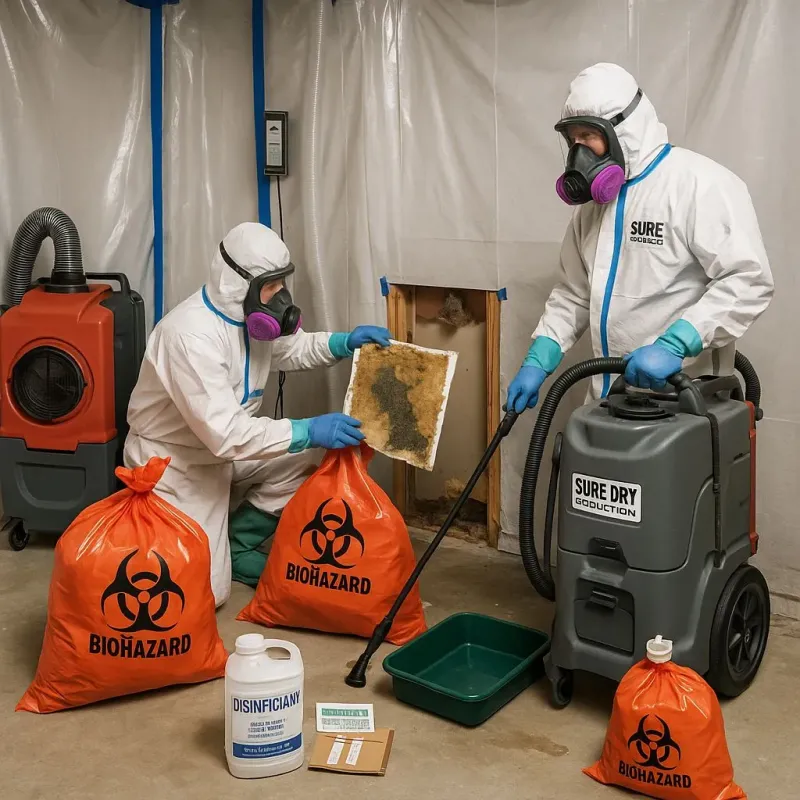 Contaminated Water Handling Protocols process in Rome, ME
